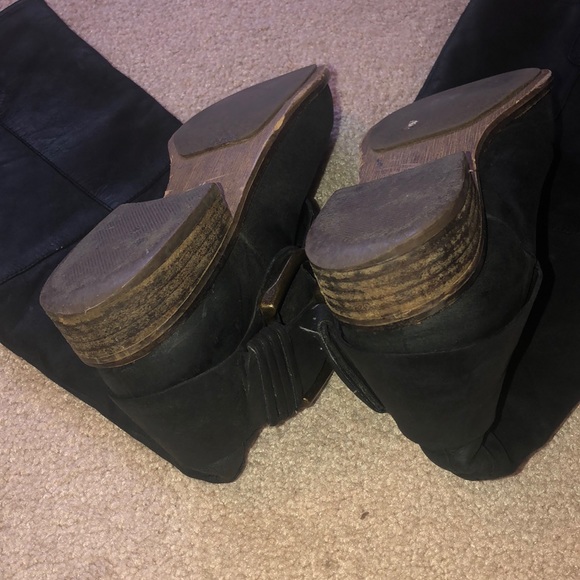 Steve Madden black Satirday boots - Picture 3 of 8